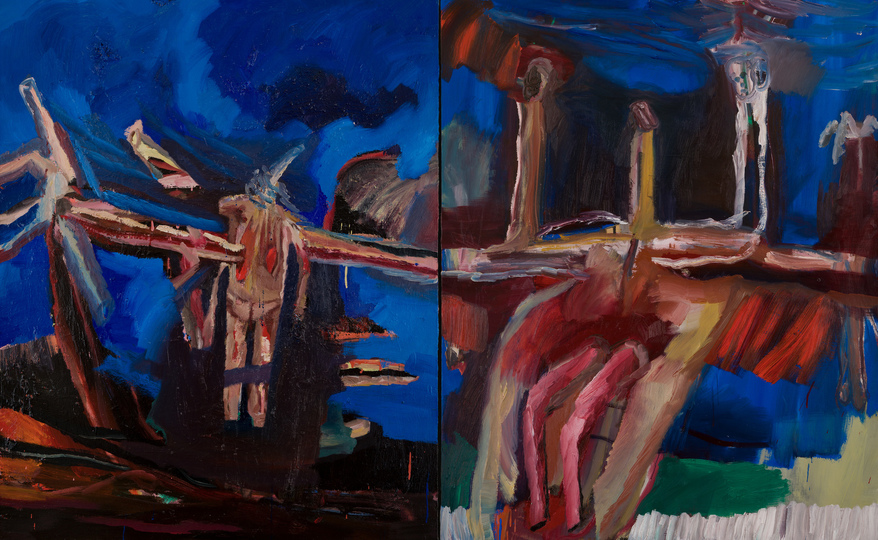 はやしまりこ　絵画 KEN NAKAHASHI - Exhibitions - すべて水に映る by 松下真理子